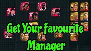 How to Get Your Favourite Manager in Pes 2021 Mobile