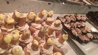 Eating all you can eat best dessert buffet in Las Vegas experience