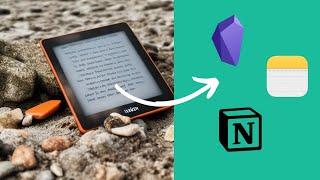 How To Export Kindle Highlights To Your Notes App (For Free!)