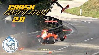 Crash & Fail Compilation | Hillclimb & Rally crash - cronoscalate Bergrennen course de côte [HD]