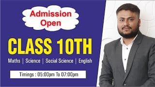 Admission Open... Class-10th 2022-23  | Excel Educational Institute