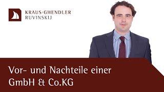 Vorteile und Nachteile der GmbH & Co. KG - Erklärt vom Anwalt