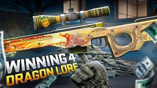 I Won 4 Dragon Lore's on RainGG (NOT CLICKBAIT)