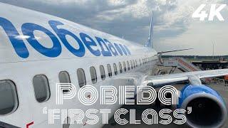 Pobeda Airlines | VIP EXPERIENCE on a LOW COST AIRLINE | RUSSIAN AIRLINE Boeing B737-800