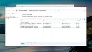 How to Uninstall Windows Updates in Windows 11 [Tutorial]