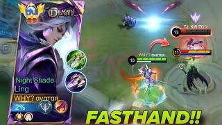 LING BEST FASTHAND COMBO & ROTATION 2025|| Avatar.