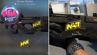 Scraping all 25 of the PGL Stockholm 2021 Major Stickers