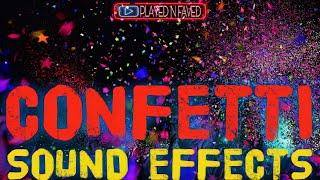 Confetti Sound Effects / Confetti Pop With Yay Sound / Sound Of Confetti Popping Party Celebration