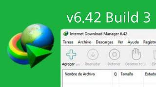 COMO INSTALAR Internet Download Manager V 6.42 Build 3 2024