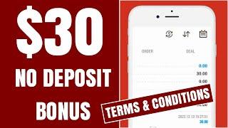 IUX Market Forex $30 No Deposit Bonus Offer Terms And Conditions