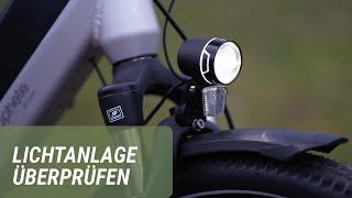 Überprüfung der Lichtanlage bei Fahrrädern und E-Bikes | Prophete