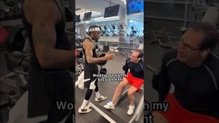 Fivio Foreign in he gym with Superman **ISNT HE DEAD**   #viralvideo #conspiranews