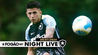 FOGÃONET NIGHT LIVE: APRESENTAÇÃO E AS PRIMEIRAS IMAGENS DE THIAGO ALMADA TREINANDO PELO BOTAFOGO