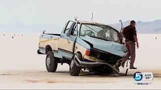 Fatal accident occurs on the Bonneville Salt Flats during 'Speed Week'