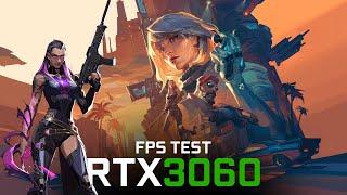 RTX 3060: VALORANT FPS TEST!