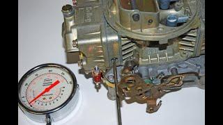 Set & Tune Holley Carburetor Idle Mixture & Idle Speed