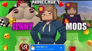 How To Download JENNY MOD in Minecraft PE 1.21/1.21.44 | Jenny Mod