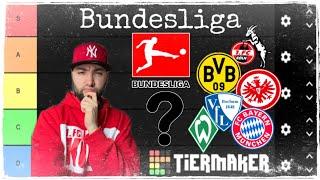 Meine Tier List zur Bundesliga! Alle 18 Bundesclubs nach Sympathie einsortiert! ️ #EffzehFabio