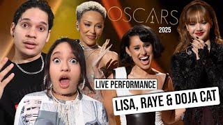 People are a bit confused about this performance... LISA, Doja Cat & RAYE OSCARS Performance