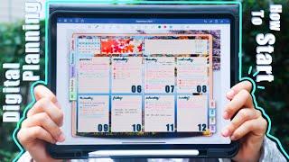 How to Get Started With DIGITAL PLANNING for ABSOLUTE BEGINNERS