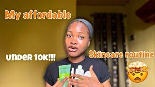 My everyday affordable skincare routine Under 10k naira!!! #budgetskincare #skincare #routines