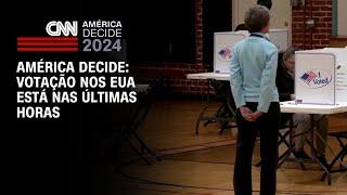 América Decide: Votação nos EUA está nas últimas horas | CNN ARENA