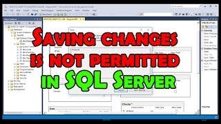 [SOLUCION] Saving changes is not permitted in SQL Server