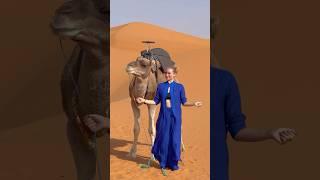 Is it me or did the camel vibe with me? #desert #dance #travel