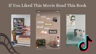 If You Liked This Movie Read This Book | Booktok