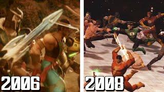 Mortal Kombat Endgame War Scene Comparison! (2006-2008)