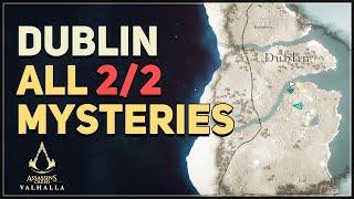 Assassin's Creed Valhalla All Mysteries Dublin 4k