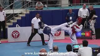 53kg Final - Alperen Ayaz vs İ. M. Ramazan (2019 Turkish Cadet Taekwondo Championships)