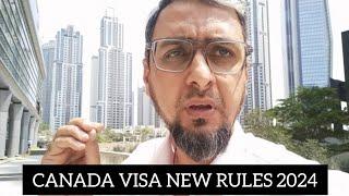 Reposting (CANADA VISA & WORK VISA) 2024 RULES REVIELED | CANADA VISA khud apply kero online