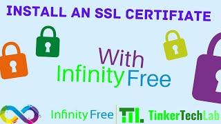 Install an SSL certificate with InfinityFree