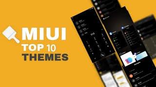 Top 10 MIUI Themes of Oct 2018 || Top MIUI 10 Themes