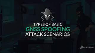 Types of basic GNSS spoofing attack scenarios