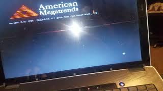 American Megatrends No Boot To USB Option Fix! Systemax Laptop no boot to usb fix