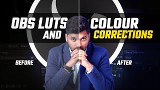 शानदार Video Quality  OBS Studio LUTS Tutorial How to Make your own LUTS OBS Studio LUTS Settings