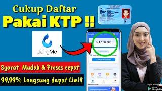 Cara Pinjam Uang di UangMe Langsung ACC | Aplikasi UangMe #omzeeztutor