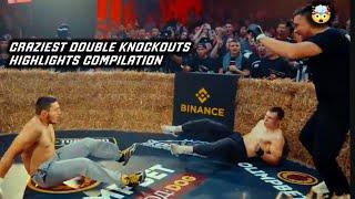 CRAZIEST DOUBLE KNOCKOUTS - HIGHLIGHTS COMPILATION 2024