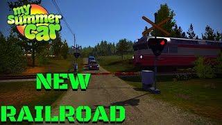 RAILROAD CROSSING LIGHTS AND BARRIERS - My Summer Car #107 (Mod)