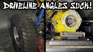 One Ton Jeep TJ Driveline Angles??? (Jeep TJ One Ton Build) [Ep. 32]