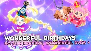 PRECURE MERCH - Wonderful Precure in AnimeJapan 2024, No AI in Precure Merch, Wonderful Birthdays