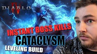 INSANELY OVERPOWERED Cataclysm Leveling Build for Druid in Diablo 4 Season 5! This build is CRAZY...