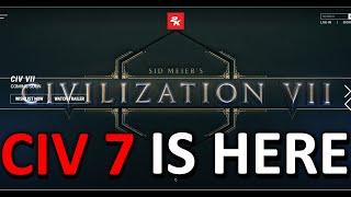 CIVILIZATION 7 LEAKED - Sid Meier's Civilization VII ANNOUNCEMENT