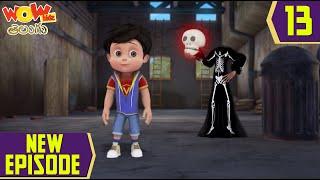 Vir the robot boy | Telugu Stories | Bina Sar Ka Bhoot | Ep 13 | Wow Kidz Telugu