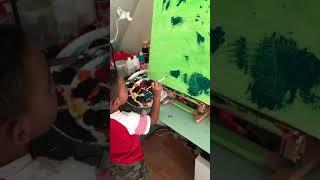 Green view by4- year old grandson