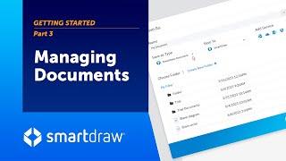 Getting Started Part 3: Managing Documents