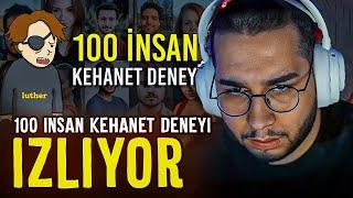 Eray - Luther "100 İNSAN İLE KEHANET DENEYİ| HEPSİNİ DENEDİM" İzliyor | @turkluther