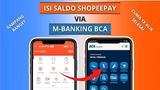 Cara Isi Saldo Shopeepay Lewat M-Banking BCA | Cara Top Up Shopeepay Lewat BCA Mobile